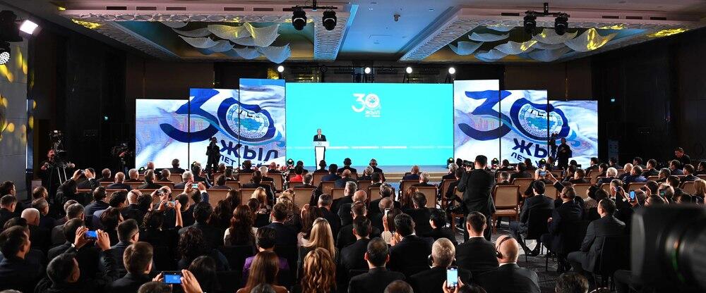 Токаев принял участие в торжественном мероприятии, посвященном 30-летию компании "Тенгизшевройл". Фото: Акорда