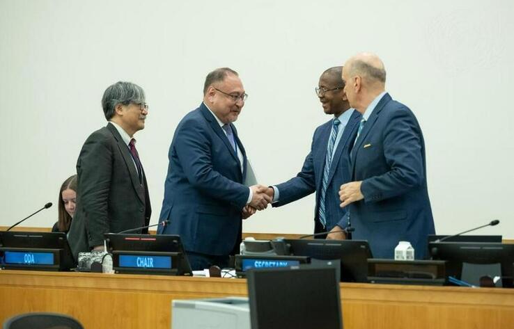 Kazakhstan's Permanent Representative to UN elected Chair of UNDC annual session