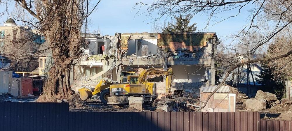 Алматинцы обеспокоены строительными работами на терренкуре 