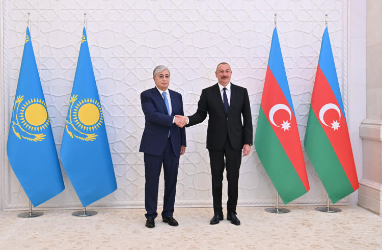 Қазақстан мен Әзербайжан Президенттері Астанада келіссөз жүргізеді