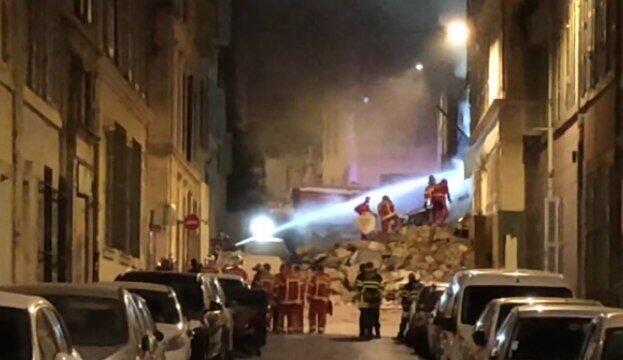 В центре Марселя обрушился четырехэтажный дом 