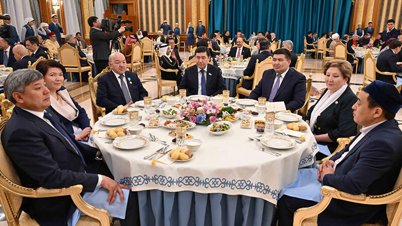 Ауызашар от имени Президента в Акорде. Фото: Акорда