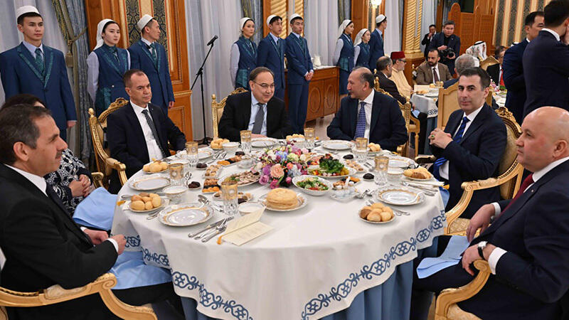 Ауызашар от имени Президента в Акорде. Фото: Акорда