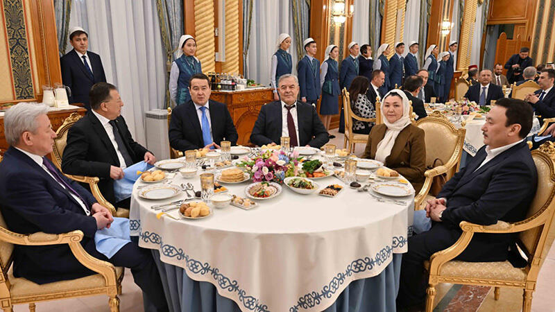 Ақордада Президенттің атынан ауызашар берілді. Сурет: Ақорда