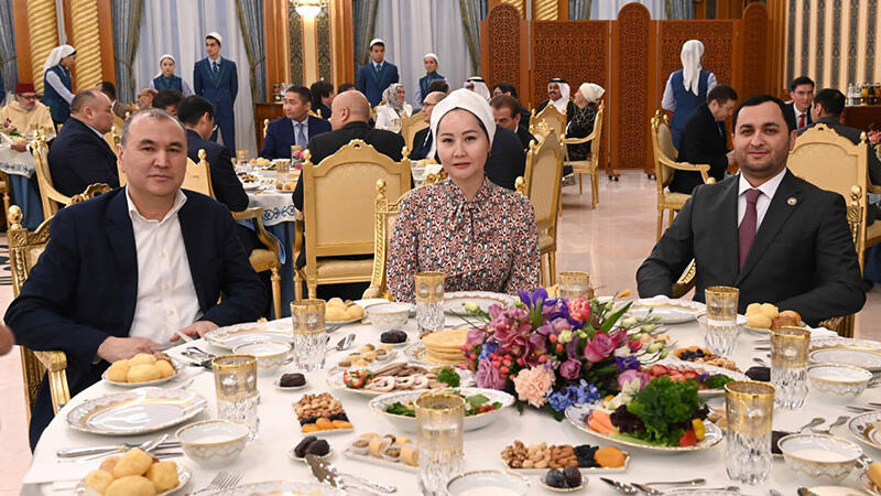 Auyzashar on behalf of the President in Akorda. Images | Akorda