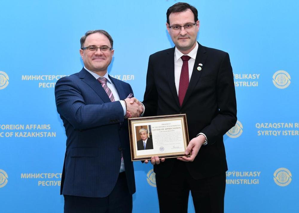 Swiss ambassador completes mission in Kazakhstan