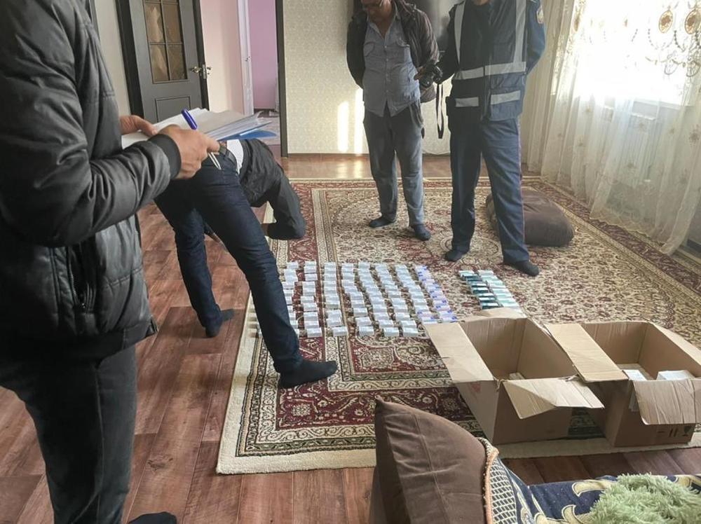 В Жамбылской области изъяли крупную партию трамадола