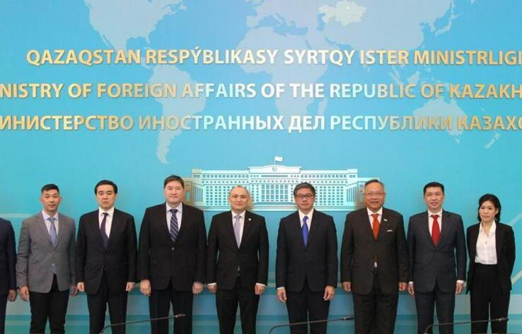 Foreign ministries of Kazakhstan, Singapore hold political consultations in Astana