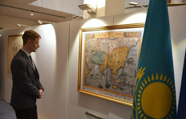 Exhibition of historical maps reflecting Kazakh nationhood opens in European Parliament