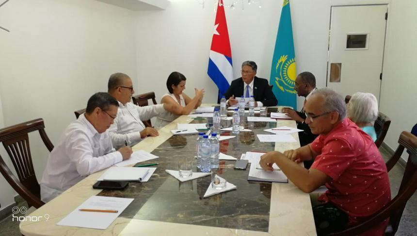 Cuban experts ready to contribute to further strengthening of bilateral relations with Kazakhstan
