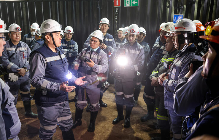 Prime Minister of Kazakhstan went down to mine in Ulytau region