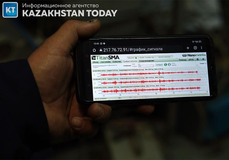 На границе Казахстана и Китая зафиксировали землетрясение