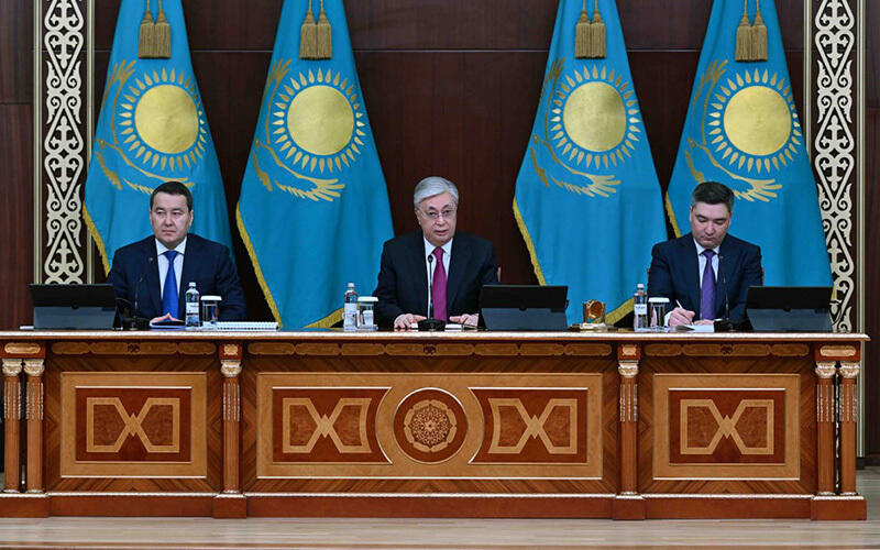 Президент Казахстана провел совещание по итогам социально-экономического развития страны. Фото: Акорда