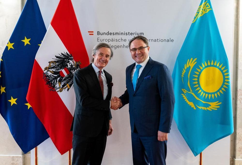 Kazakh Deputy FM visits Austria, discusses bilateral and multilateral coop