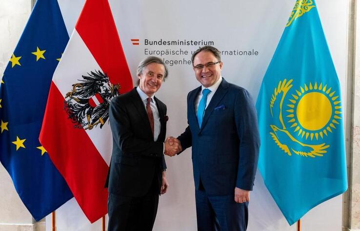 Kazakh Deputy FM visits Austria, discusses bilateral and multilateral coop