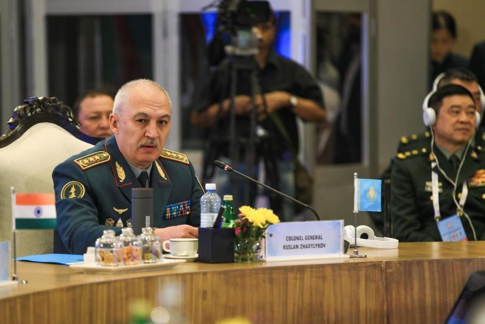 Министр обороны Казахстана принял участие в совещании ШОС. Фото: Минобороны РК