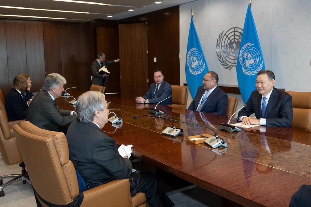 First Vice FM Kairat Umarov visits UN Headquarters in New York