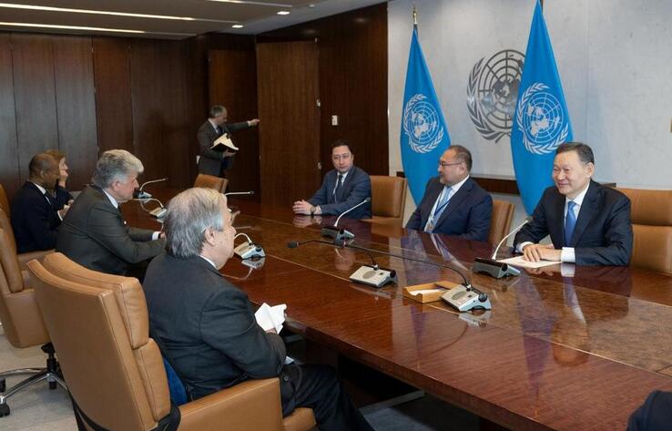 First Vice FM Kairat Umarov visits UN Headquarters in New York