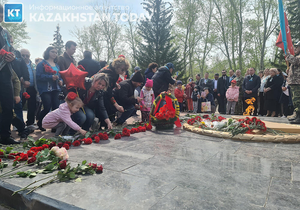 В Казахстане отметили День Победы