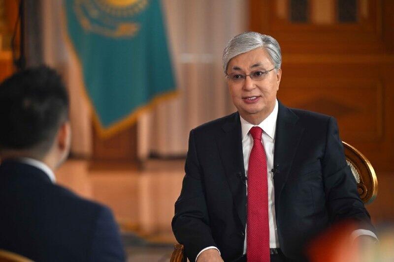 Токаев сегодня выступит в эфире китайского телеканала