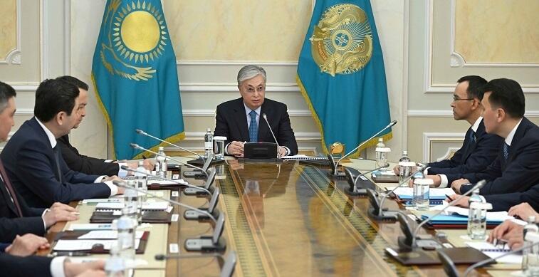 Президент провел заседание Совета безопасности. Фото: Акорда
