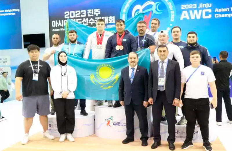 2023 Asian Weightlifting Championships: Kazakhstani male athletes 4th in team standings