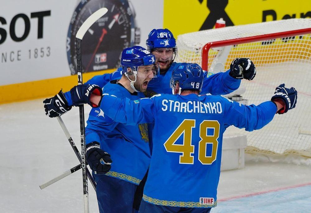 Сборная Казахстана обыграла Словакию на чемпионате мира по хоккею