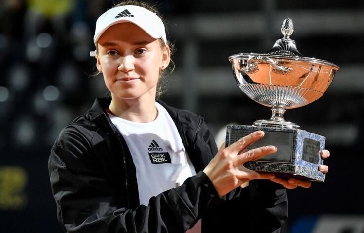 Казахстанская теннисистка Рыбакина поднялась на четвертое место в рейтинге WTA