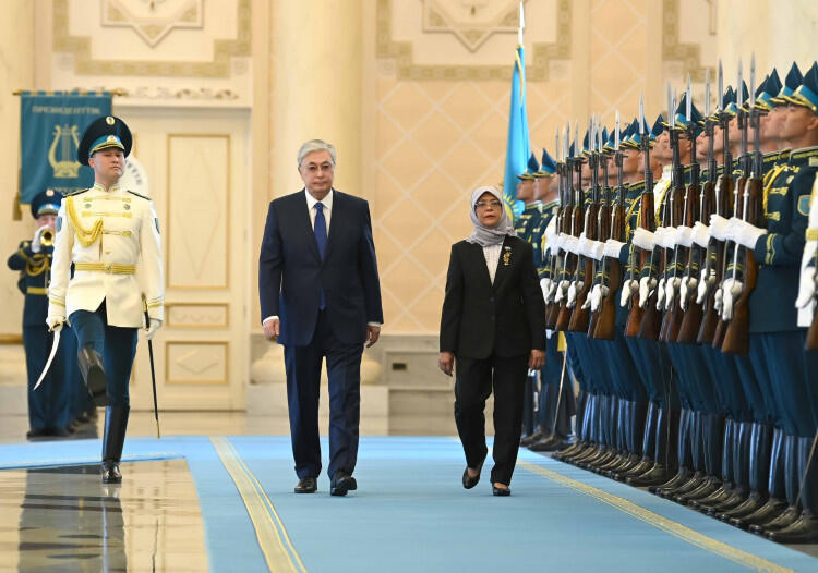 Our relations with Kazakhstan are to continue to strengthen - Singaporean President Halimah Yacob