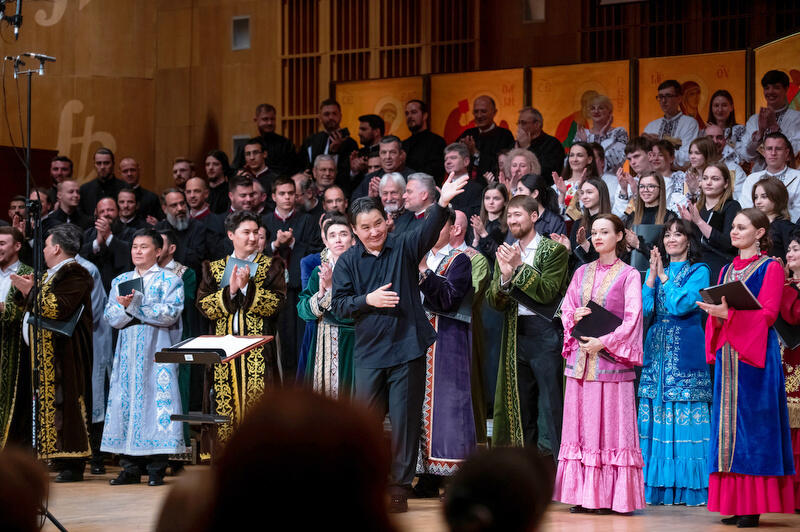 Audience in Poland sang along to Kazakh songs