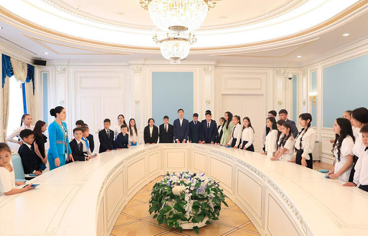 «Ақорда» резиденциясында балаларға арналған экскурсия