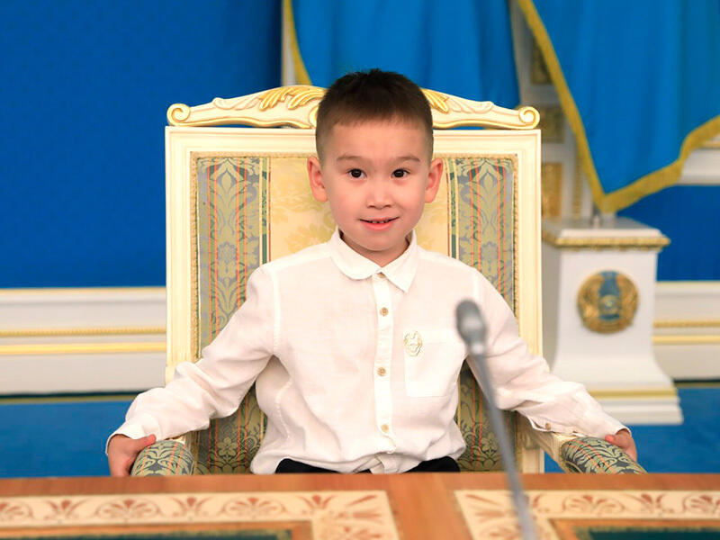 «Ақорда» резиденциясында балаларға арналған экскурсия. Сурет: Ақорда