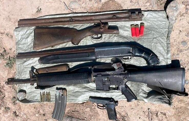 Более 40 единиц оружия изъято в Казахстане за два месяца