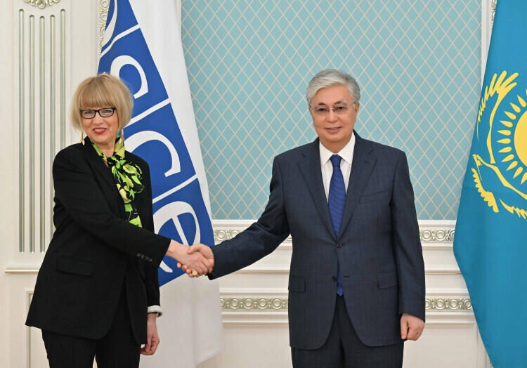 President Tokayev meets with OSCE Secretary General Helga Schmid
