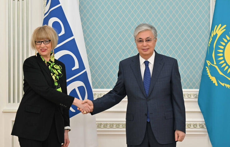 President Tokayev meets with OSCE Secretary General Helga Schmid