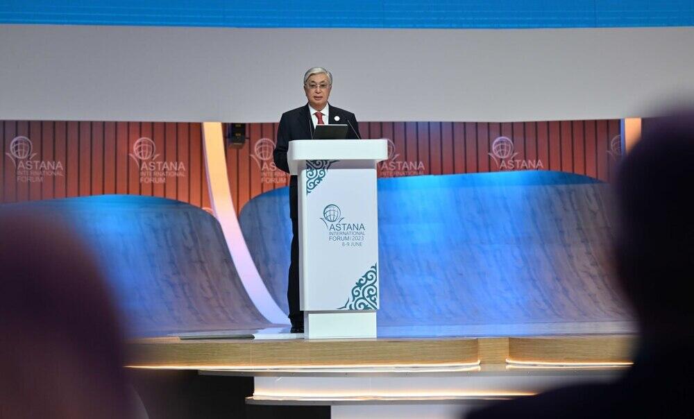 Kazakh President outlines Astana International Forum's mission