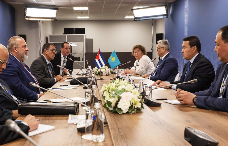 Alikhan Smailov offers Cuban Prime Minister to discuss Agreement on short term visa-free travels