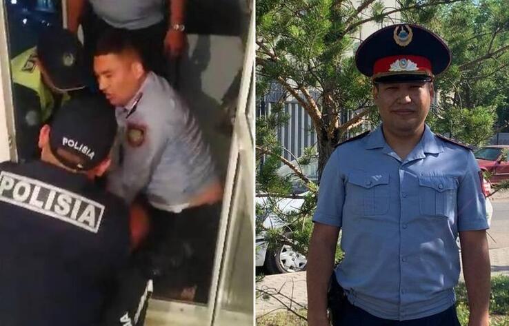 Елордалық полицей өз-өзіне қол салмақ болған азаматты құтқарып қалды