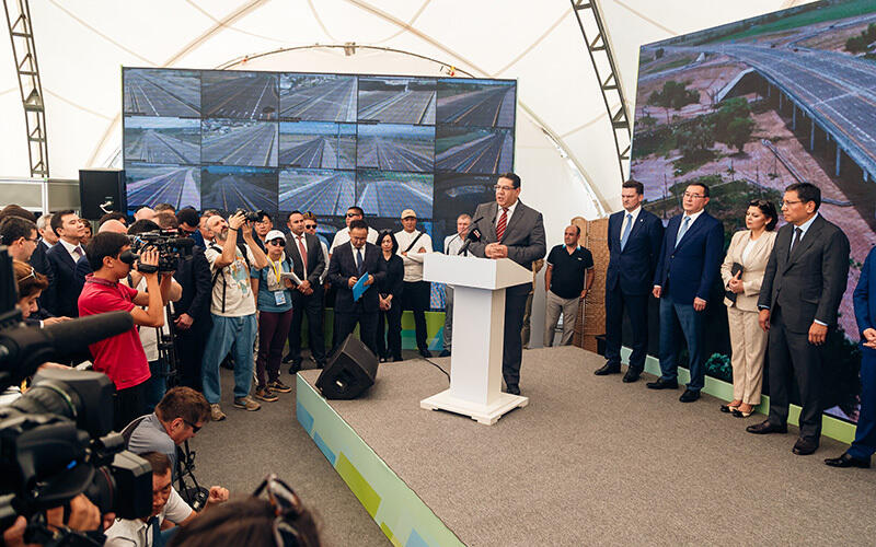 В Алматы состоялась церемония открытия БАКАД. Фото: ЕАБР
