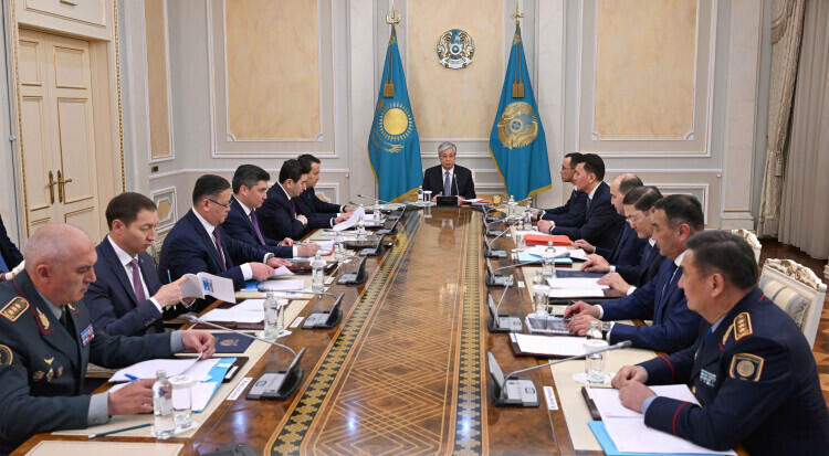 Head of State Tokayev chairs Security Council’s meeting