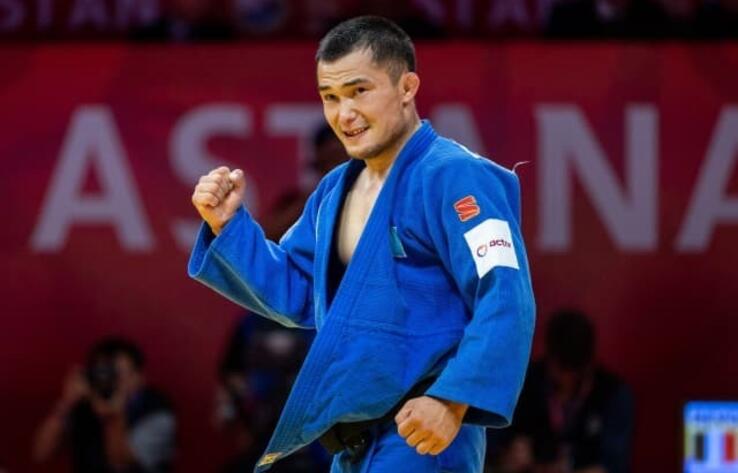 Kazakhstani judoka Magzhan Shamshadin claims gold at Astana Grand Slam