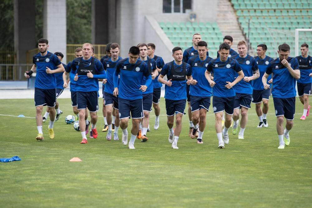 Training camp of the Kazakhstan national team in Almaty. Images | kff.kz