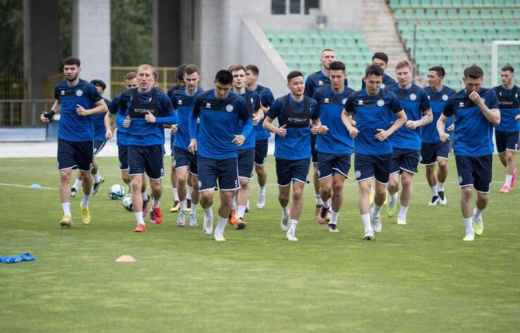 Training camp of the Kazakhstan national team in Almaty