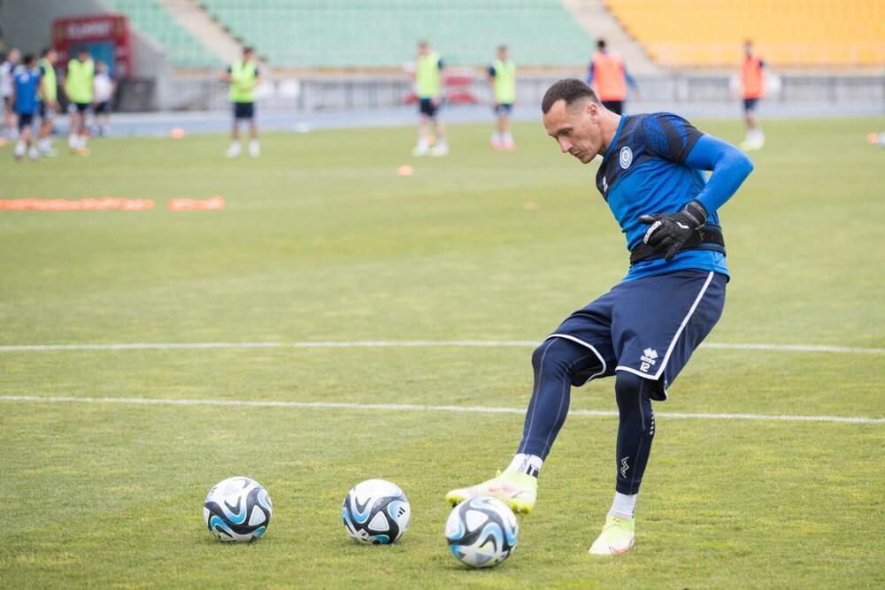 Training camp of the Kazakhstan national team in Almaty. Images | kff.kz
