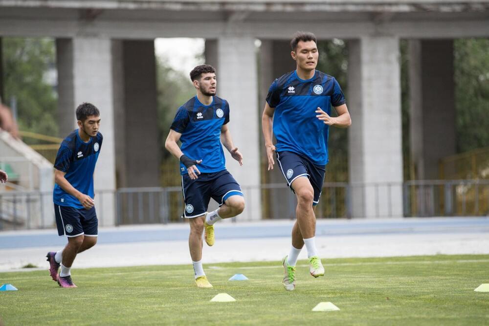 Training camp of the Kazakhstan national team in Almaty. Images | kff.kz