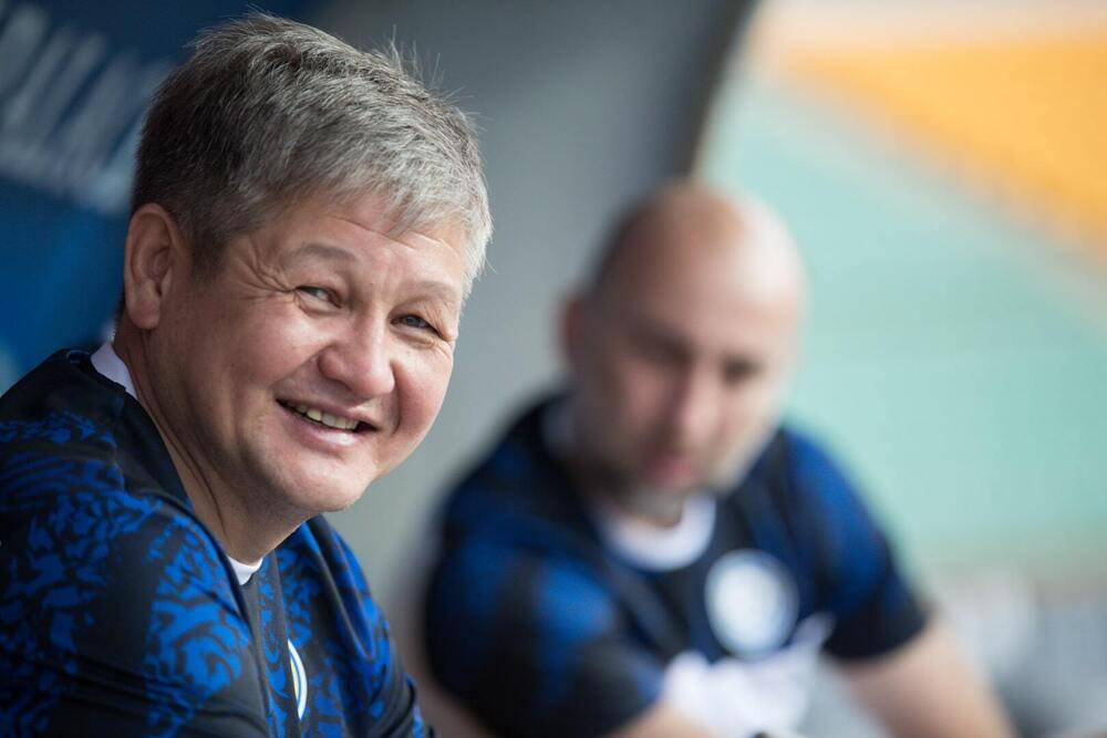 Training camp of the Kazakhstan national team in Almaty. Images | kff.kz