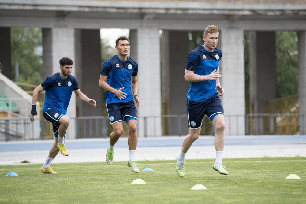 Training camp of the Kazakhstan national team in Almaty. Images | kff.kz