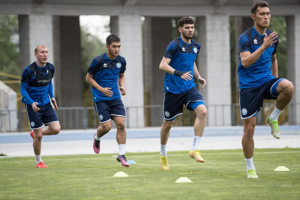 Training camp of the Kazakhstan national team in Almaty. Images | kff.kz