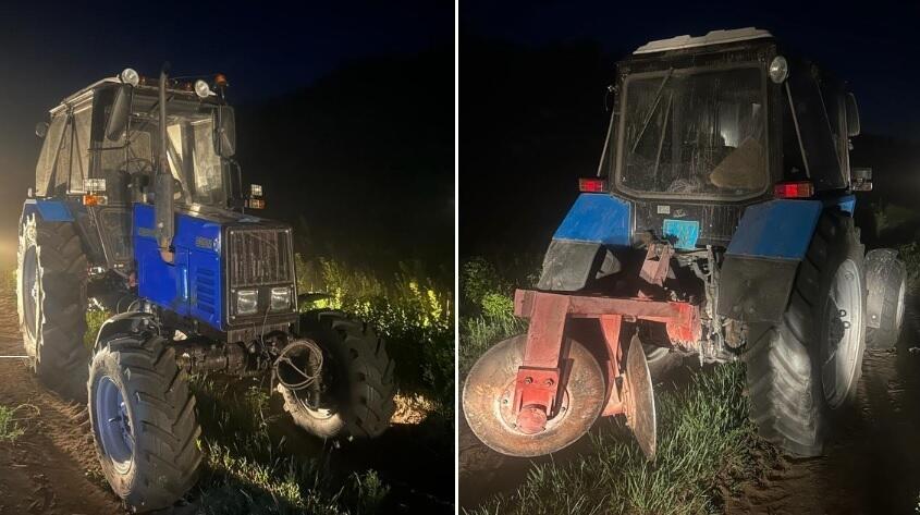 Полицейские нашли трактор пропавшего при тушении пожара в Абайской области мужчины