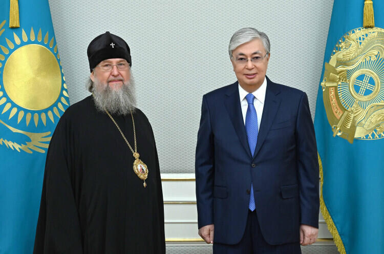 President Tokayev meets with Metropolitan of Astana and Kazakhstan Alexander